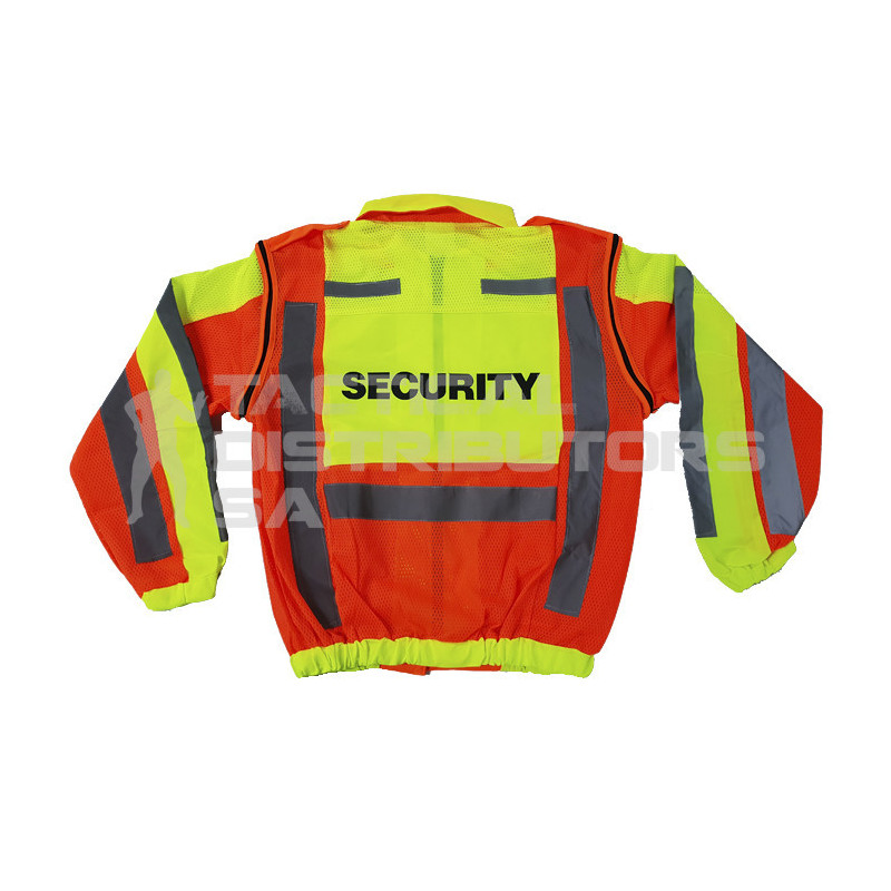 "SECURITY" Branded Metro Reflective Jacket with...