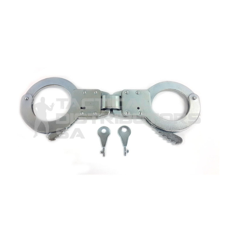 Standard Security Handcuffs - Silver with 2 Keys