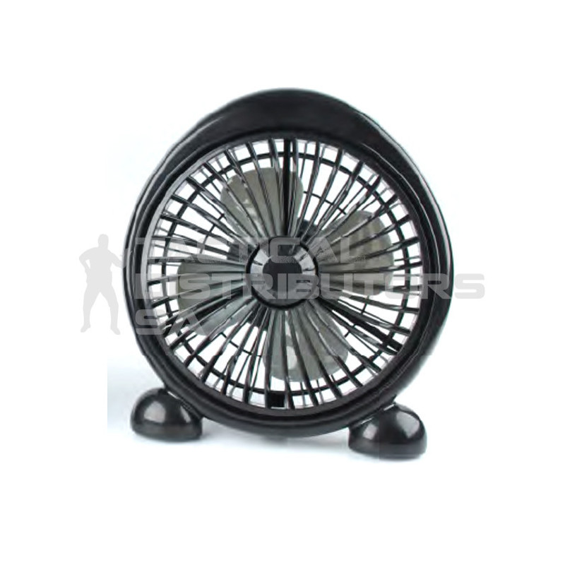 Leisure Quip Battery Operated Coolblaster Fan USB or 3X AA Batteries (Included)