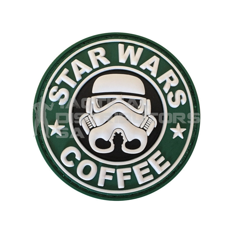 TacSpec "Star Wars Coffee" PVC Velcro Patch - OD