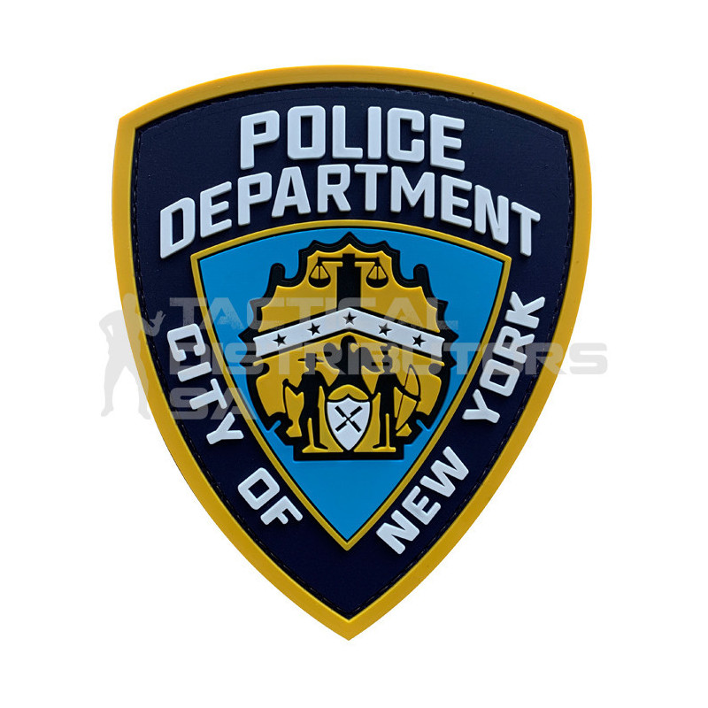 TacSpec "NYPD Badge" PVC Velcro Patch