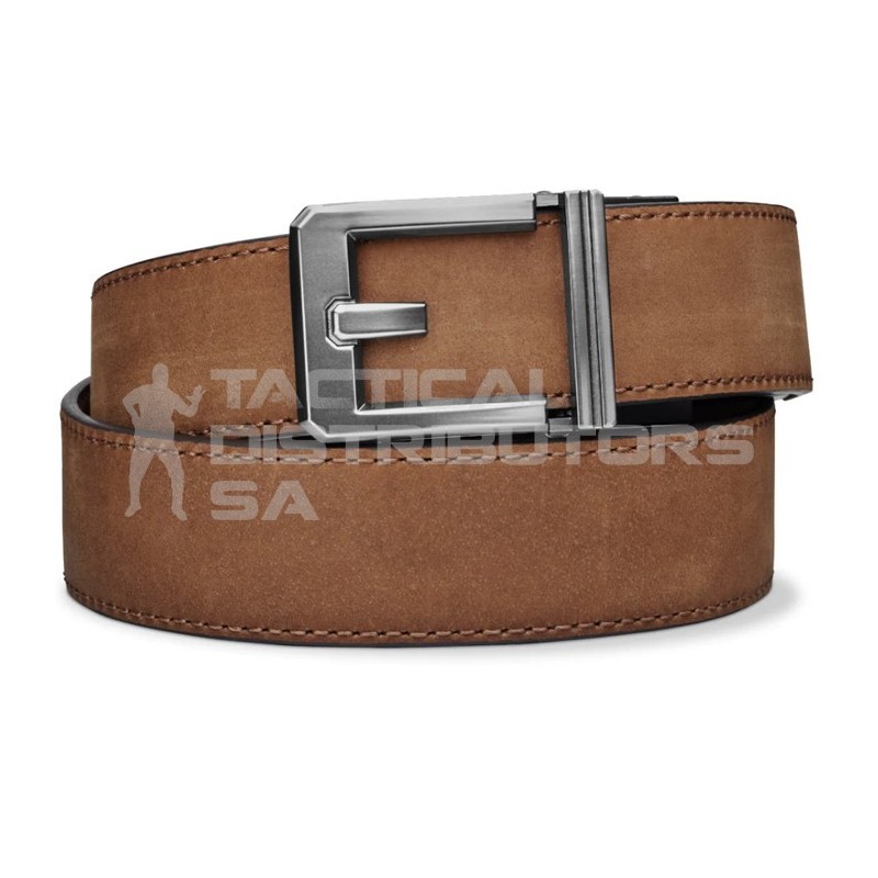 Kore Reinforced Buffalo Leather Ratcheting Gun Belt with...